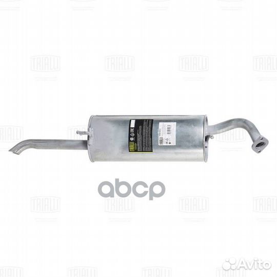 Глушитель Hyundai Solaris II (17) 1.6i осн. (а