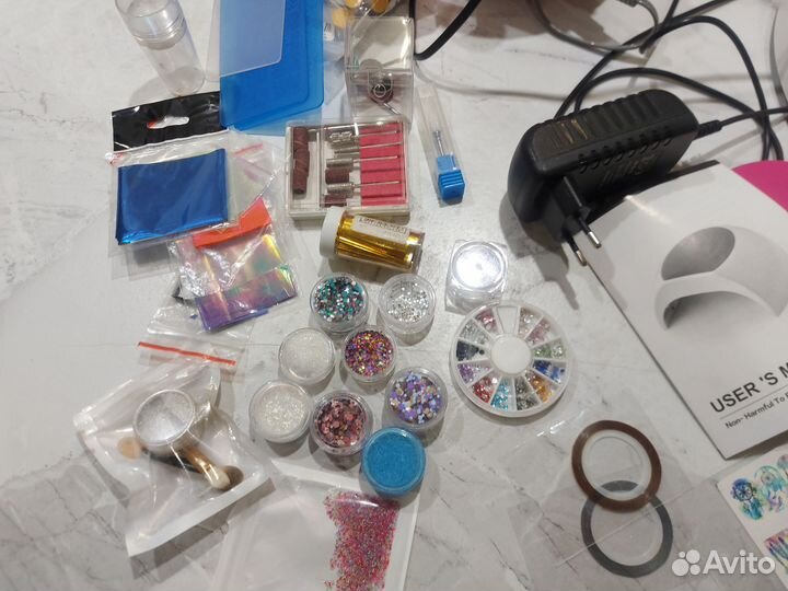 Уф/лед лампа SAN2 для ногтей, декор для ногтей