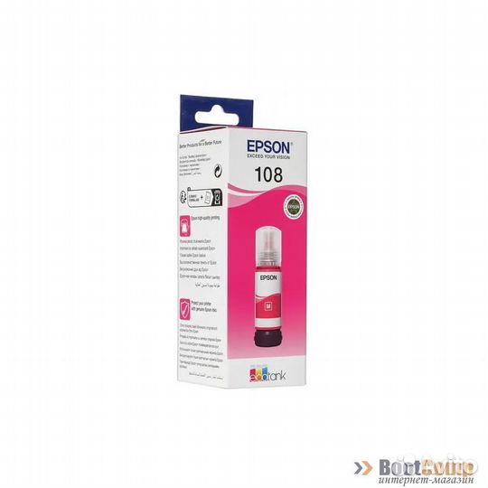 Картридж Epson 108 C13T09C34A Magenta для L8050/L1