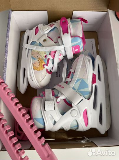 Коньки nordway детские раздвижные