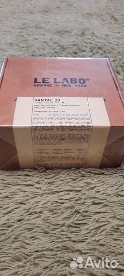 Le labo santal 33