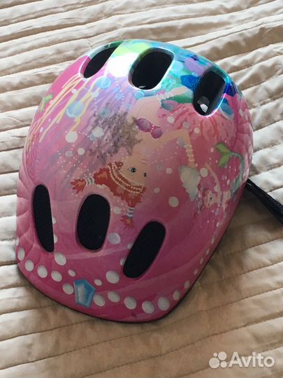 Велосипедный шлем для девочки