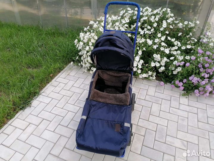 Детские санки с колесами