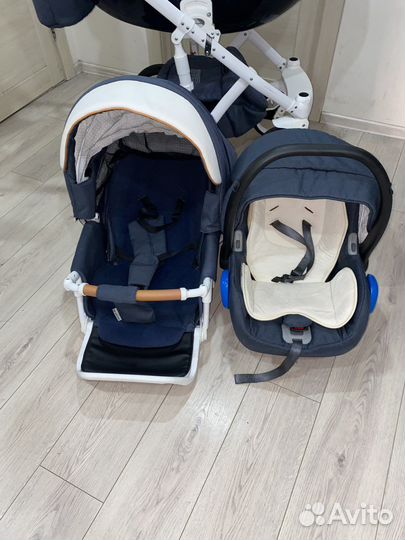 Коляска 3/1 adamex carbon