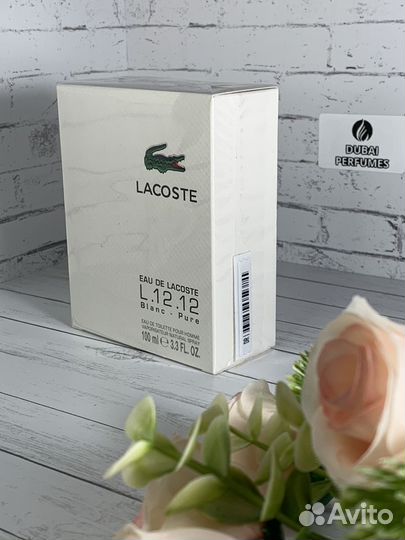 Lacoste White l 12 12 blanc pure 100 ml