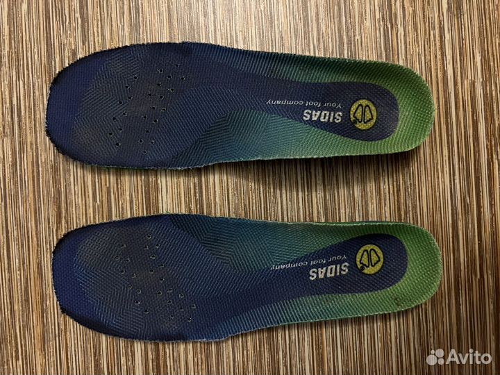 Ортопедические хоккейные стельки sidas yth 13d