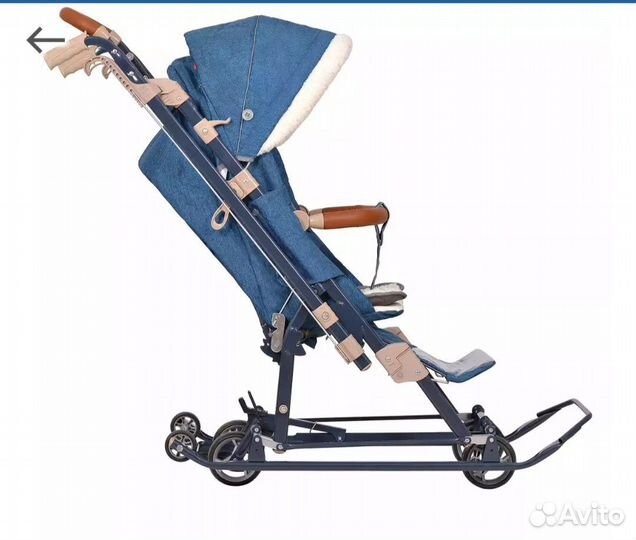 Коляска санки