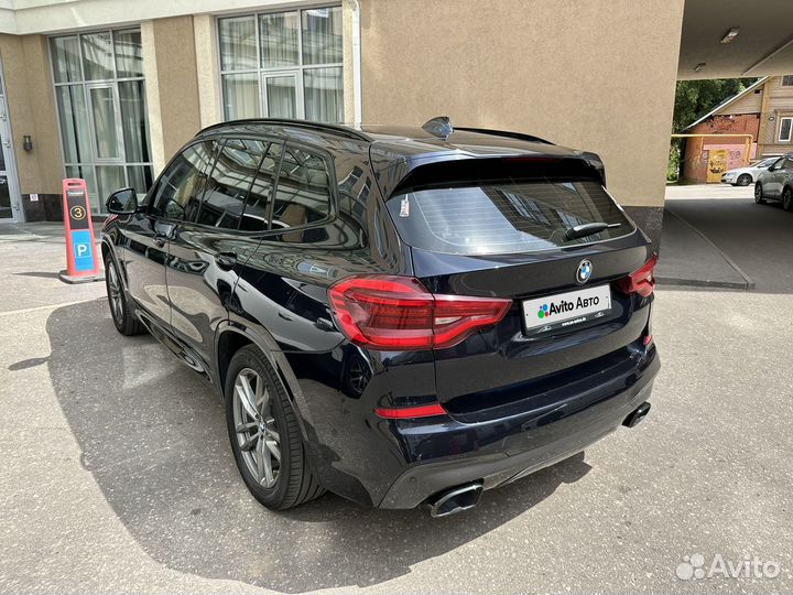 BMW X3 2.0 AT, 2018, 160 000 км