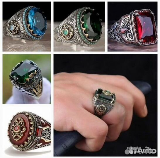 Новый перстень с камнем