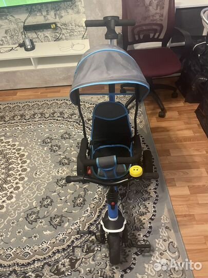 Детский велосипед с ручкой бу