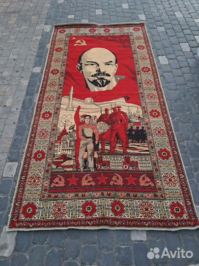 Азербайджанский ковёр,Ленин СССР город Ганджа
