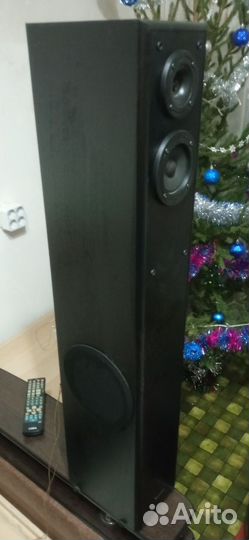 Av ресивер yamaha rx n 600 + колонки pioneer