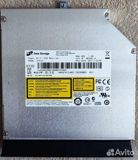 Привод DVD-RW gsa-t51n, Hitachi-LG