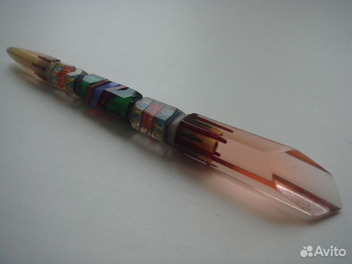 Сувенирная ручка из оргстекла СССР