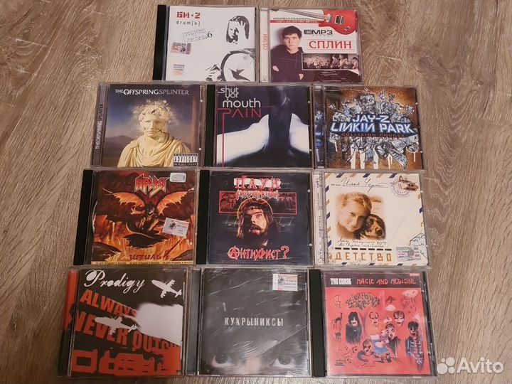 Cd компакт диски музыка и mp3