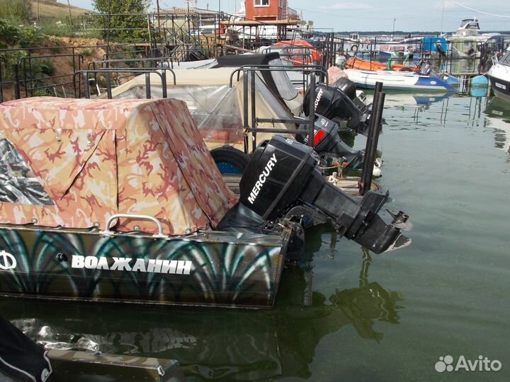 Продаю Прогресс 4 с Mercury 60 elpto