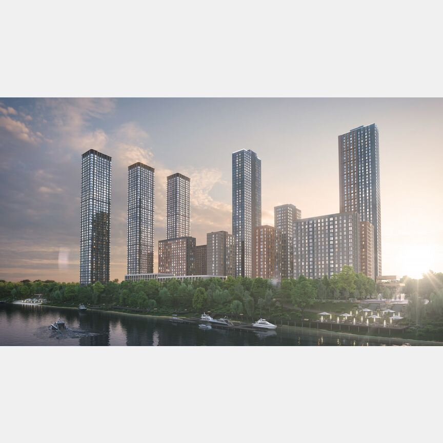 2-к. квартира, 64,8 м², 4/17 эт.