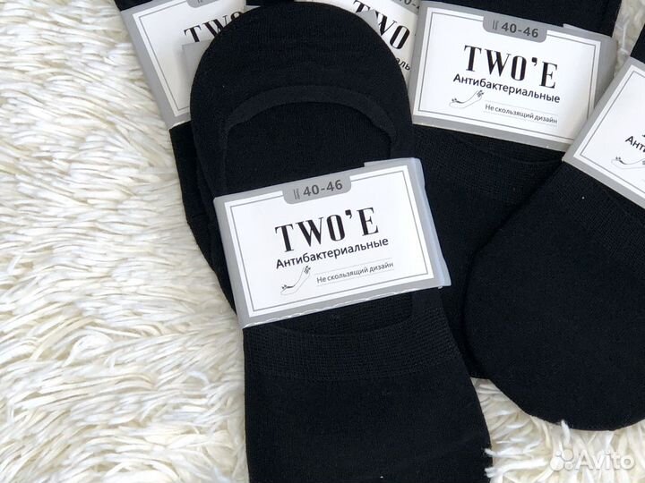 Новые носки следки 6 штук размер 40-46