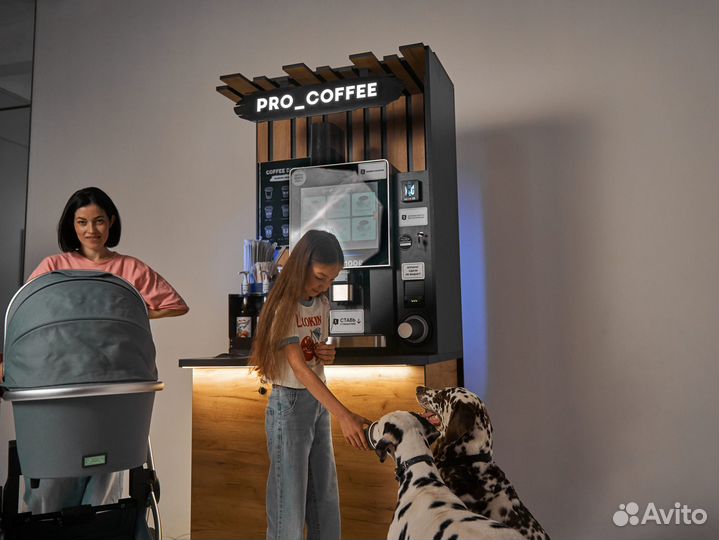 Кофейня самообслуживания с подбором локации