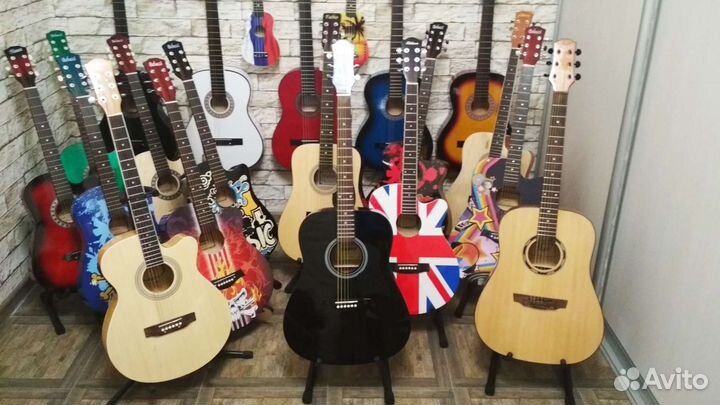Гитары разные новый привоз