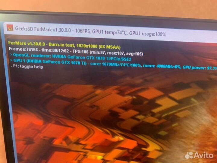 Gainward Nvidia gtx 1070ti 8gb