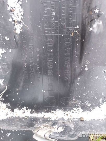 Mersedes E W213 W238 подкрылок правый