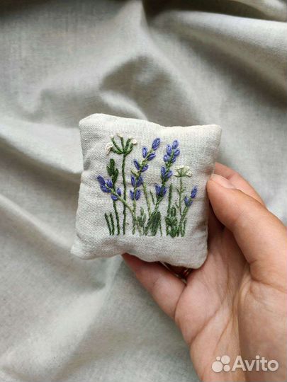 Саше с лавандой подушечки