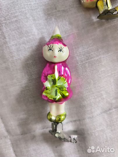 Ёлочные игрушки СССР (60-е-70-е)