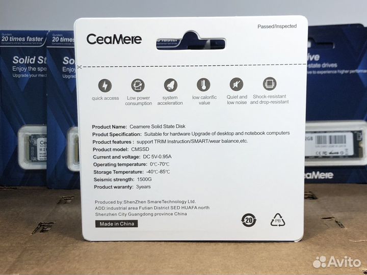 SSD M.2 NVMe 512GB для компьютера и ноутбука