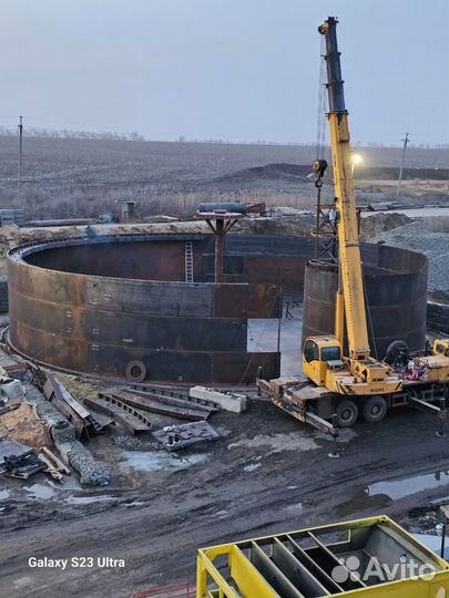 Резервуары хранения битума с обогревом