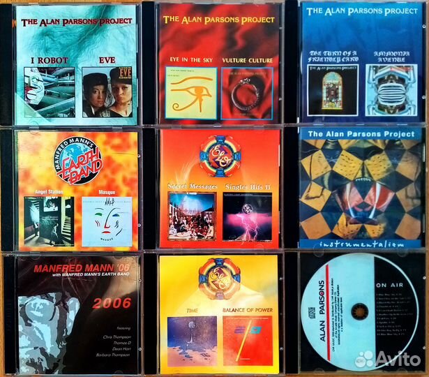 CD диски. Rock. Зарубежная рок музыка