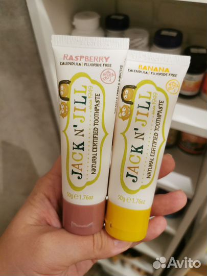 Детская зубная паста Jack N Jill