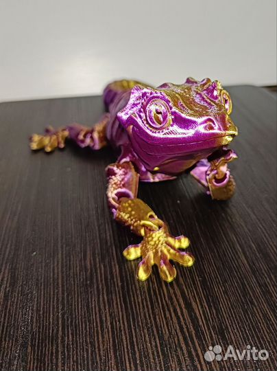 Бананоед геккон двухцветный на 3D принтере