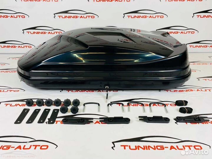 Бокс на крышу багажник кунг Q1345