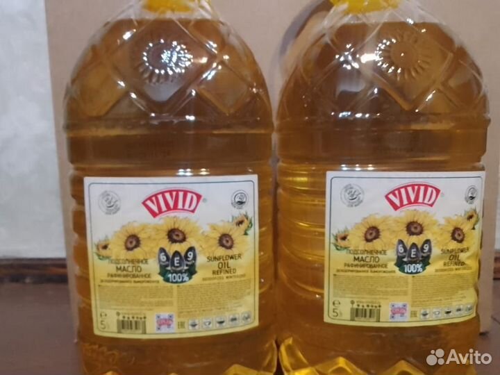 Масло подсолнечное рвд опт