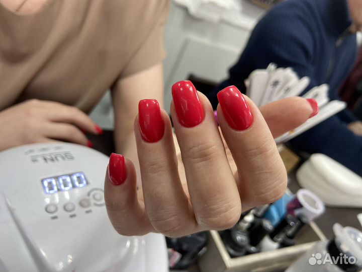 Маникюр на дому и наращивание