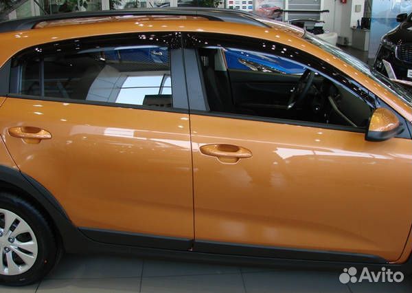 Дефлекторы боковых окон Kia Rio X-Line хетчбэк