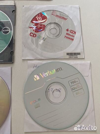 Чистые диски CD / DVD