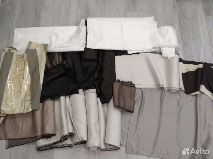 Ткани шторные остатки