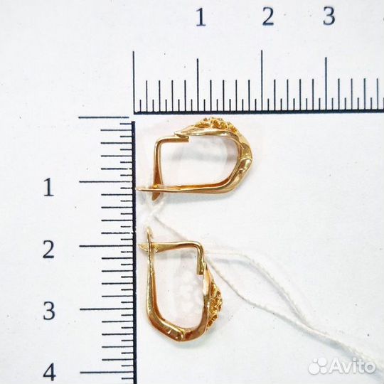 Золотые серьги