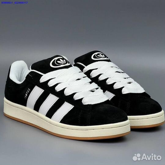 Кроссовки Adidas Campus Black (Арт.80957)