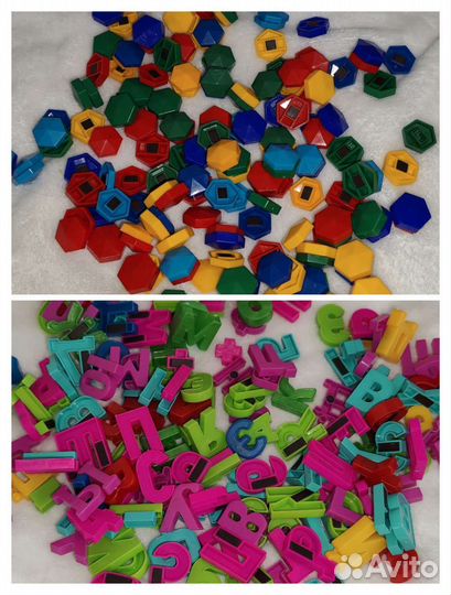 Пакетом Магнитная доска + буквы + мозайка + книги