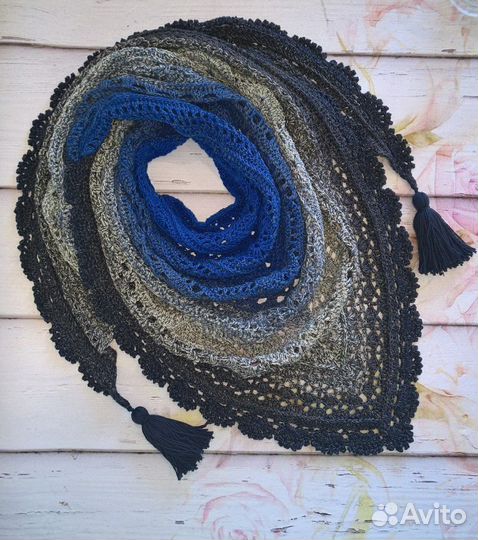 Бактус, шейный платок, шаль