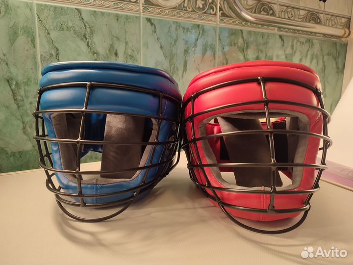 Шлем с металлической маской титан-2 для арб