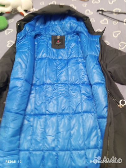 Пуховик зимний женский 44