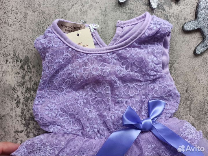 Нарядное платье для девочки 1 год