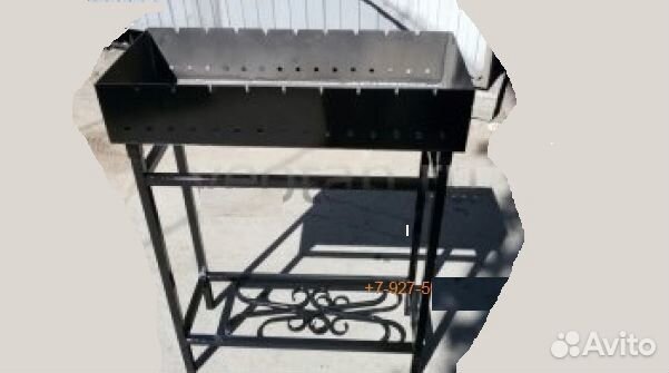 Мангал с дровницей хол ковка арт.0001/3