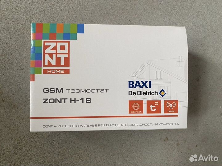 GSM термостат zont H-1B