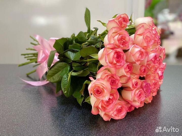 Розы цветы букет роз доставка 101 51 25