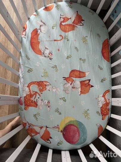 Комплект постельного белья в детскую кроватку